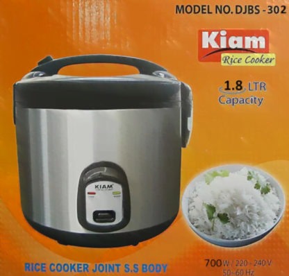 Kiam Rice Cooker 1.8 Liter DJBS-302