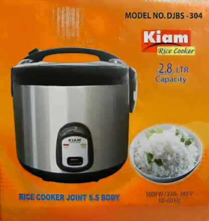 Kiam Rice Cooker 2.8 Liter DJBS-304