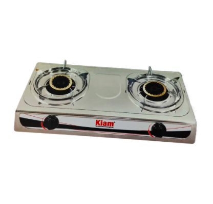 Kiam LPG Gas Stove Double Burner TSR 2050